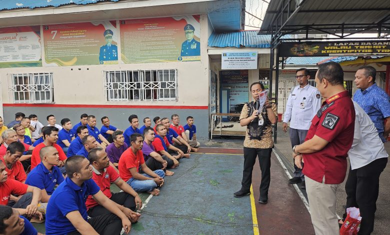Sosialisasi Pemilu 2024 terhadap Warga Binaan Lapas Bagansiapiapi oleh KPUD Rokan Hilir