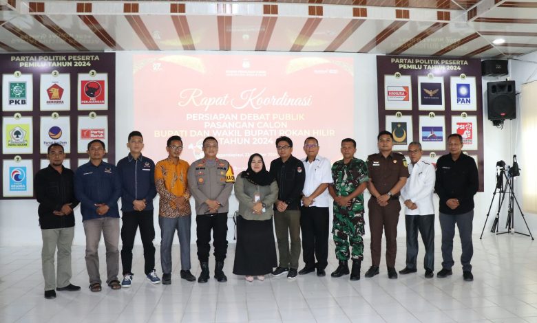 Media Center KPU Rokan HIlir, Bagansiapiapi (23/10/2024)